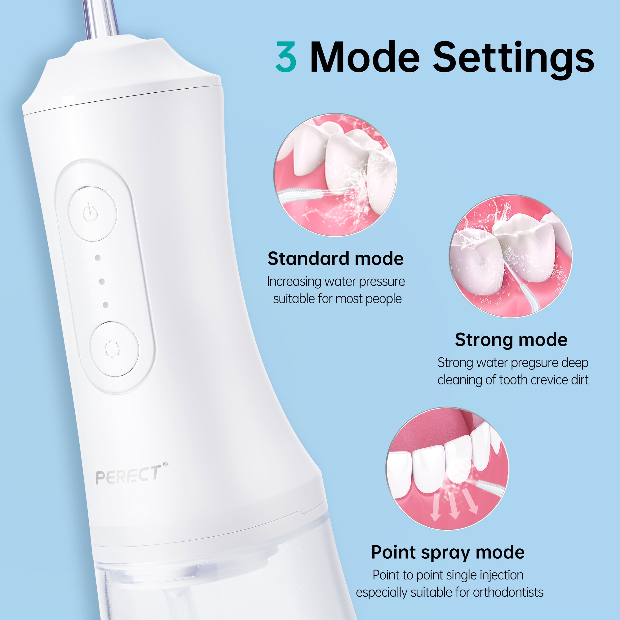 Portable Large Capacity Flosser 300ml