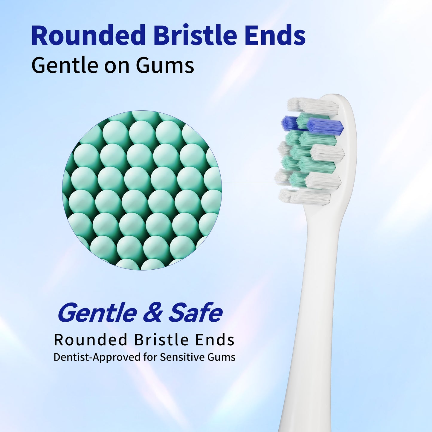 Perect® Replacement Toothbrush Heads 6-Pack for Philips Sonicare