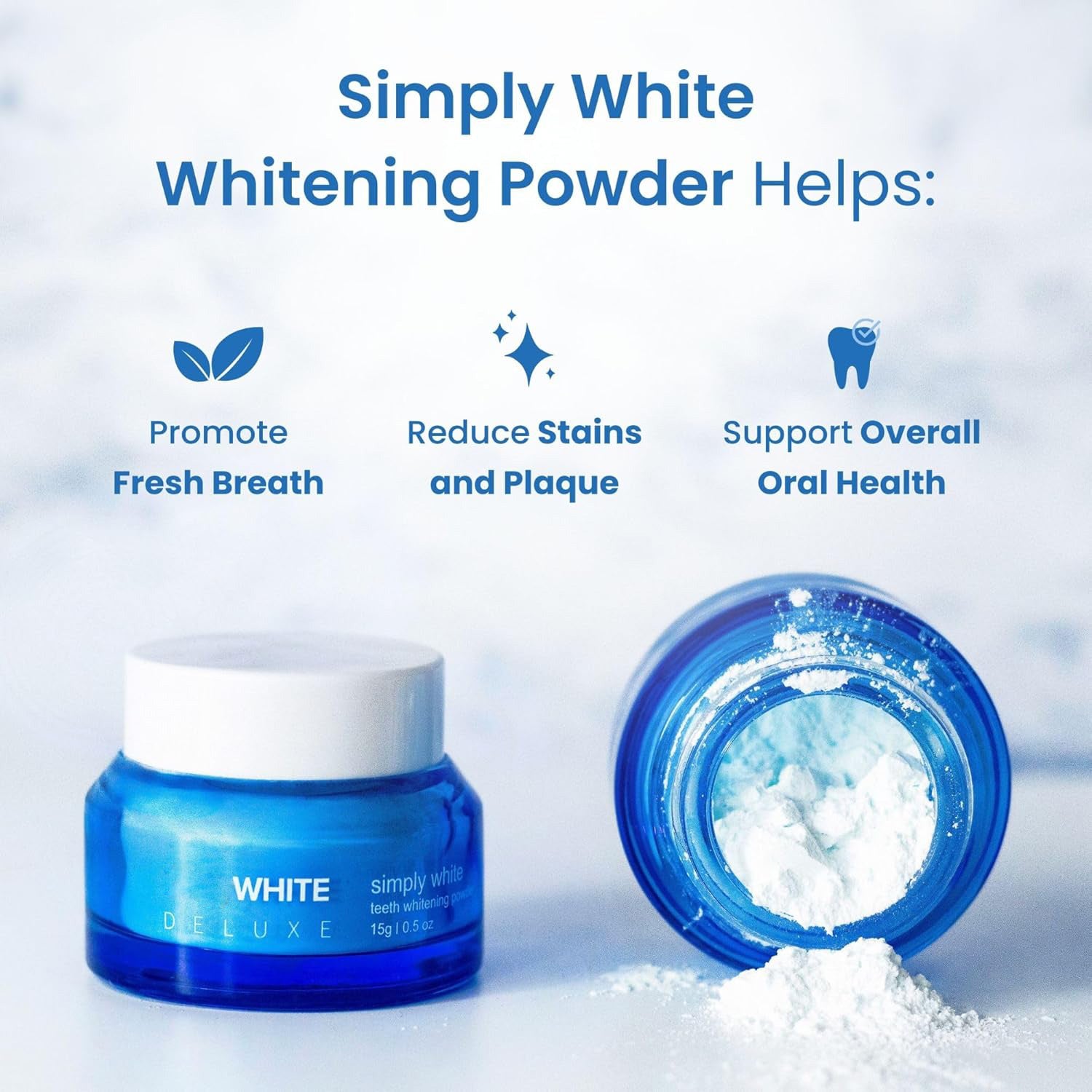 Genuine Authorization® Whitening Toothpowder