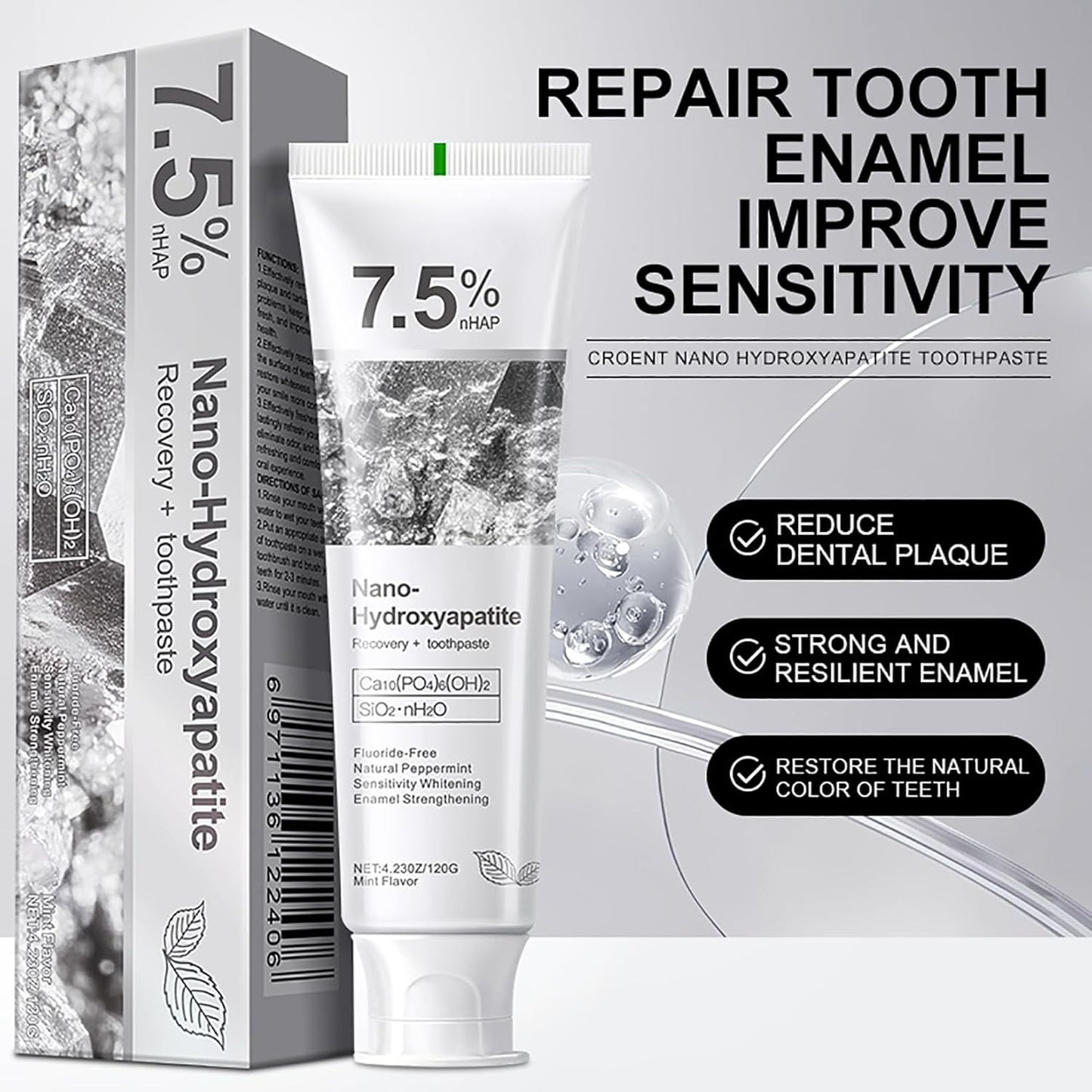 Genuine Authorization® Hydroxyapatite Repair Toothpaste