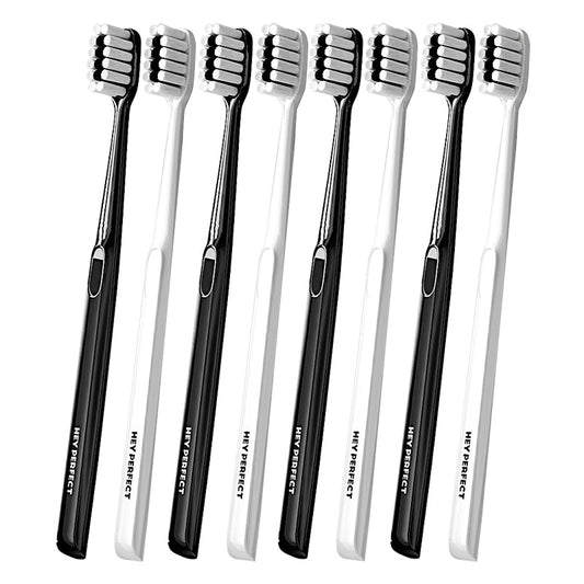 Small Head Smoke Remover Medium Soft Toothbrush 8 Pcs - My Store