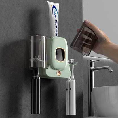 Toothpaste dispenser Smart Sterilizing Toothbrush Holder - My Store